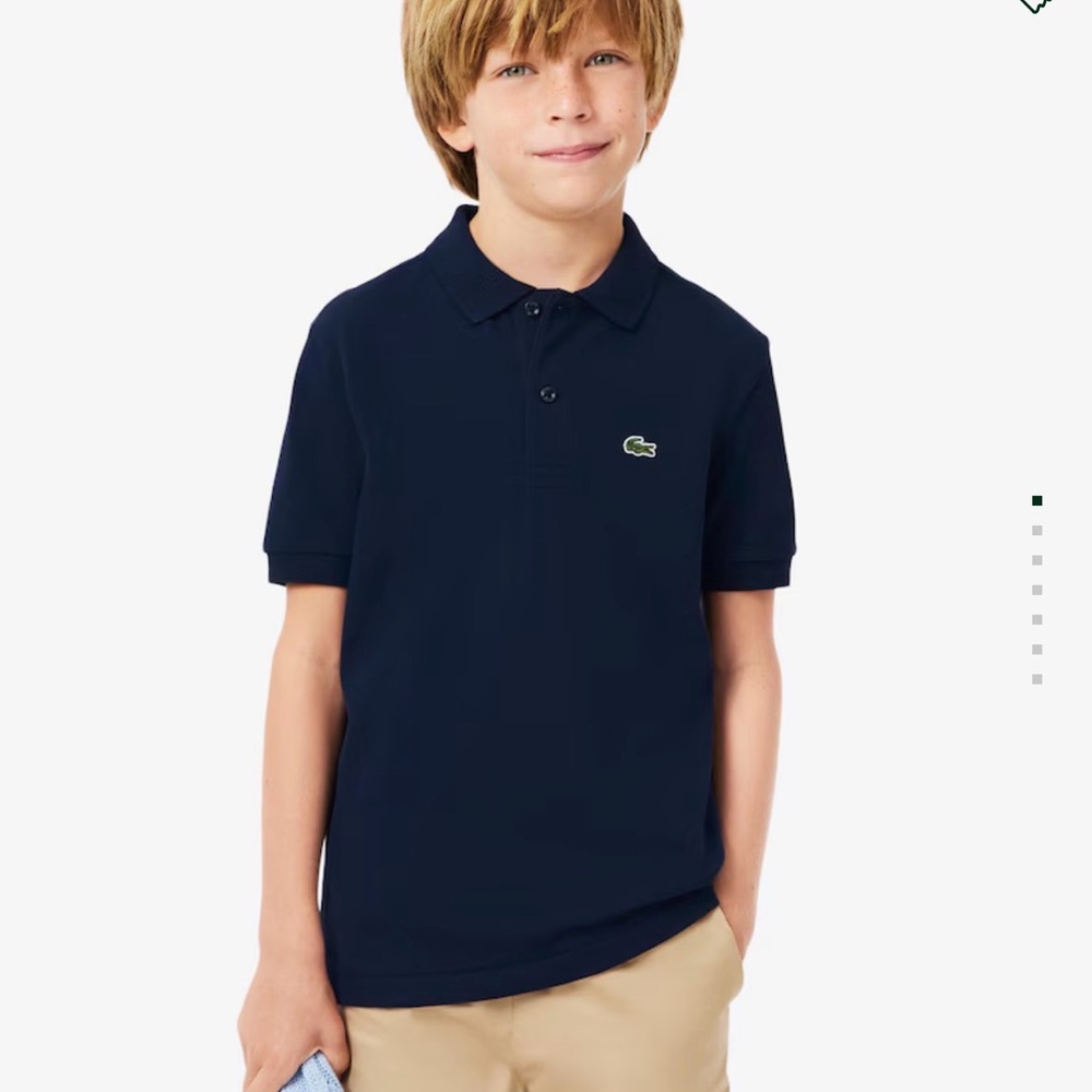Crewcuts Kids' Lacoste® polo shirt 6YR $50